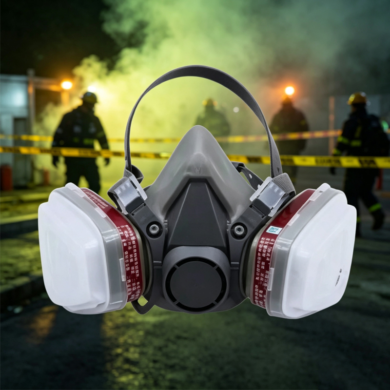 Dust Mask Construction - 1 adet Gaz Maskesi, Boya Sıçramasına